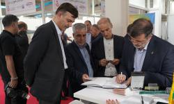 پاویون نصر تهران در آخرین روز از نمایشگاه «ایران زیرساخت»