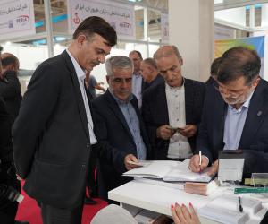 پاویون نصر تهران در آخرین روز از نمایشگاه «ایران زیرساخت»