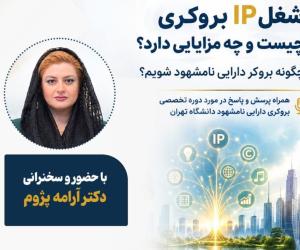 وبینار «شغل IP بروکری چیست و چه مزایایی دارد» برگزار می‌شود