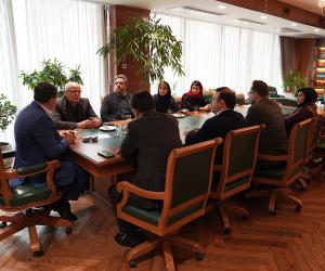 دیدار نمایندگان نصر تهران با مدیرمسئول گروه رسانه‌ای دنیای اقتصاد